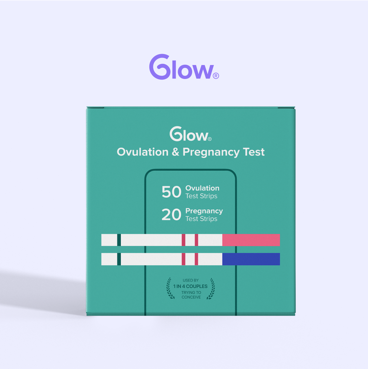 25 Ovulation Test Strips by Glow (25LH)