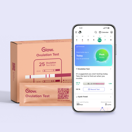 25 Ovulation Test Strips by Glow (25LH)